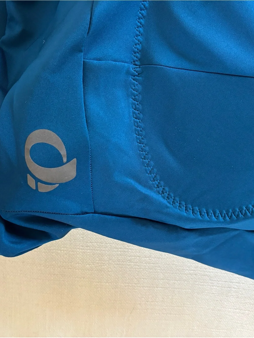 Pearl Izumi Blue and Red Cycling Bib Shorts